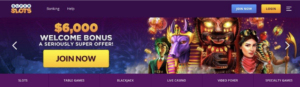 Super slots casino home page