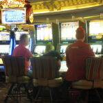 Gamblers at casino