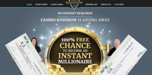 Casino Kingdom home page