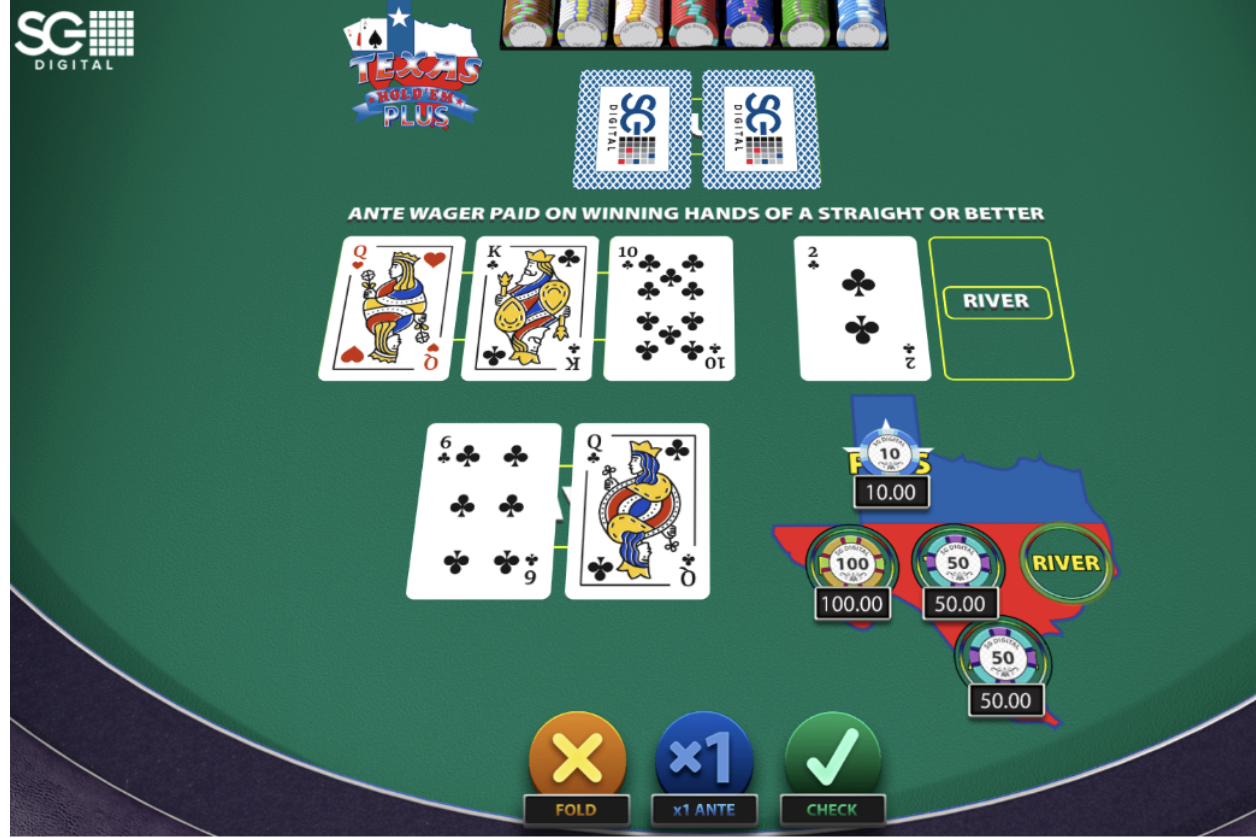 Betway Texas Hold Em Plus