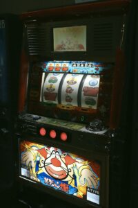multicolored slot machine