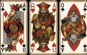 3 Playing cards