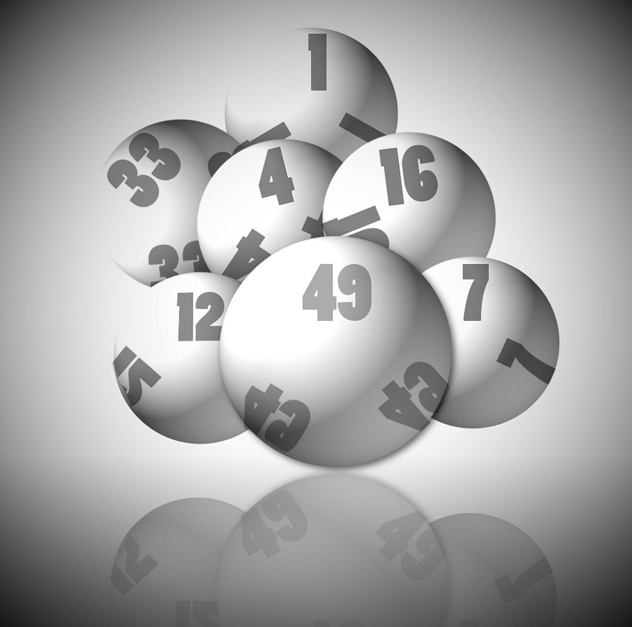 balls with numbers