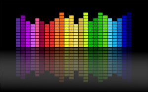 Colour sound bars