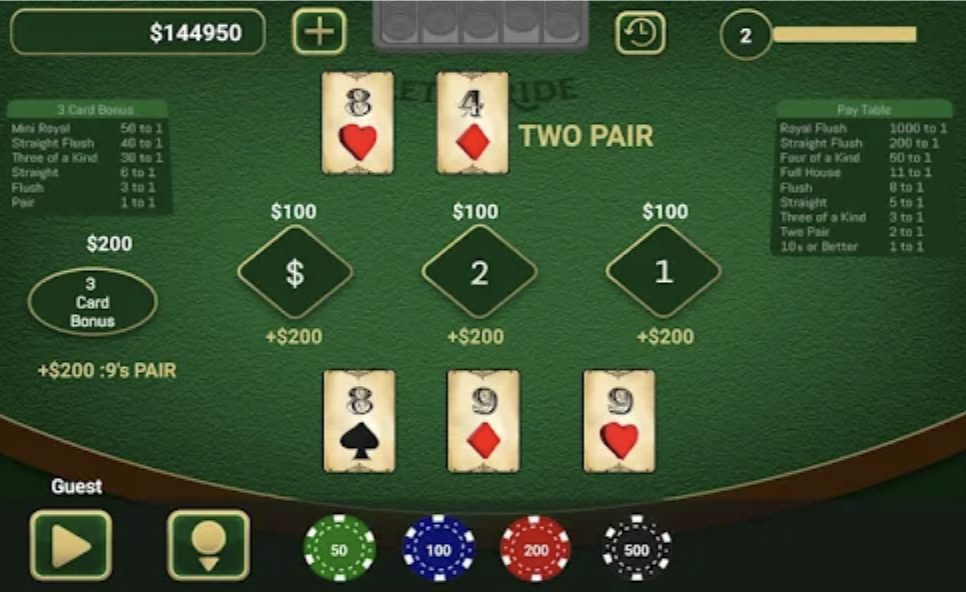 Let It Ride Casino App