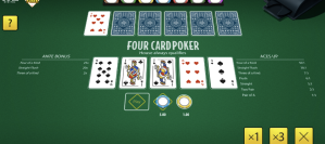 Unibet Four Card Poker image